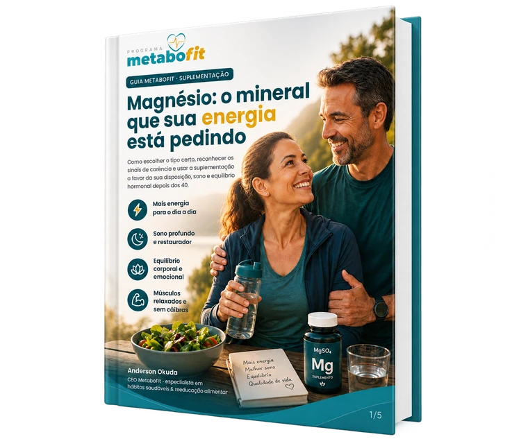 Capa do guia gratuito Magnésio
