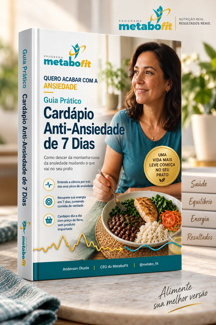 Mockup oficial do Cardápio Anti-Ansiedade de 7 Dias